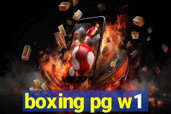 boxing pg w1